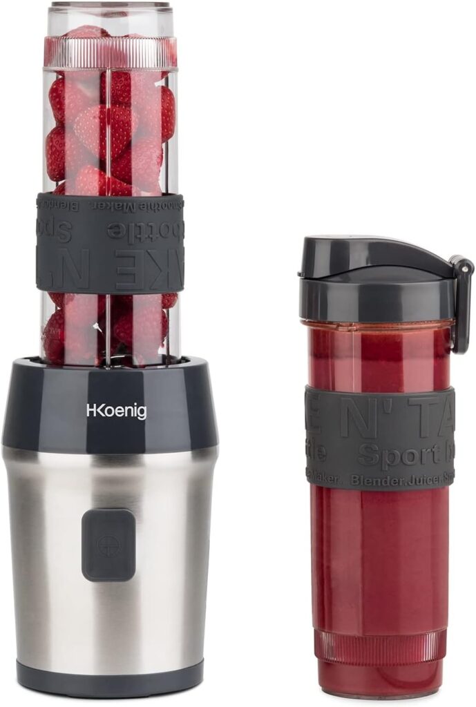 H.Koenig Mini batidora Smoothie maker Compacto 570mL SMOO9 batidoradevasotop.com