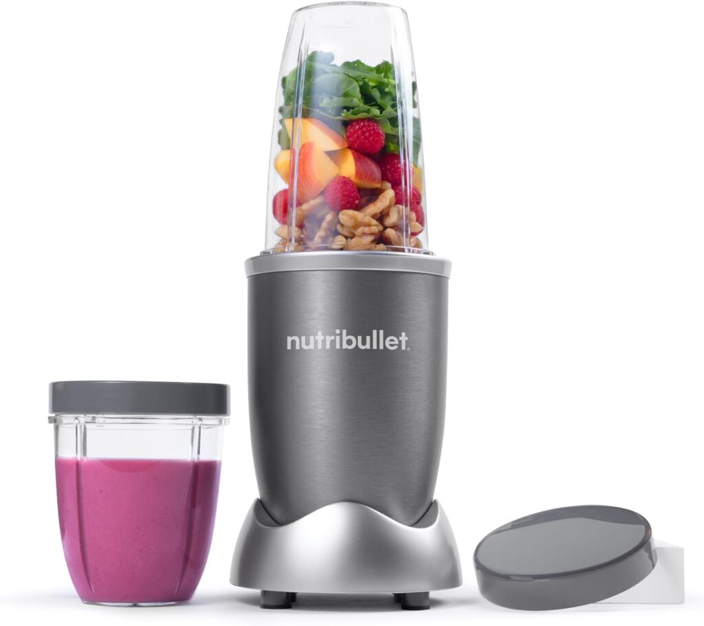 nutribullet Original 600 con 3 accesorios, Batidora personal, Batidora para hacer Smoothies batidoradevasotop.com