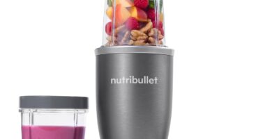 nutribullet Original 600 con 3 accesorios, Batidora personal, Batidora para hacer Smoothies batidoradevasotop.com