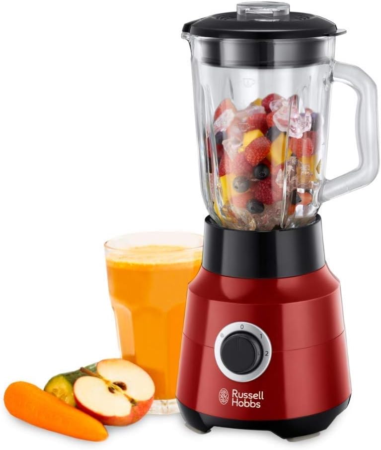 Russell Hobbs Batidora de Vaso Desire - Jarra de Cristal 1,5L batidoradevasotop.com