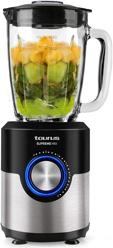 Taurus Supreme Mix - Batidora de Vaso, 1200 W modelo batidoradevasotop.com